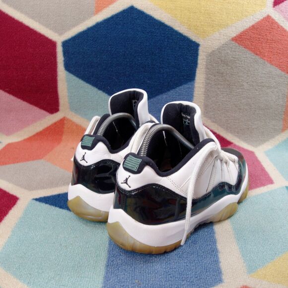 Nike Air Jordan 11 Retro Low  Emerald/White Sneakers‎ (528896-145)Sz 12